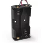 Batteriboks til 2 AA-batterier, 3V, AMPUL.eu