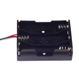 Scatola per batterie per 3 batterie AA, 4,5 V