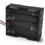 Batteriboks til 8 AA-batterier, 12V, AMPUL.eu