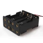 Bateriový box pro 8 kusů AA baterie, 12V, AMPUL.eu