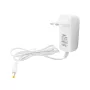 Alimentatore 12V 2A bianco con connettore 5,5x2,1mm