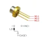 Laserdiode 405nm 20mW, diameter 5,6mm, IP20