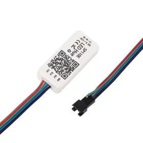 SP110E, Bluetooth controller for RGB strips WS2821B, AMPUL.eu