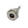 Female JACK connector 5.5x2.1mm, mounting hole 11mm, AMPUL.eu
