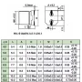 Condensateur électrolytique SMD 2,2uF/50V, AMPUL.eu
