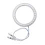 LED ring with overlay diameter 72mm - White, AMPUL.eu