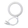 Pierścień LED biały 94mm z nakładką, 12V DC