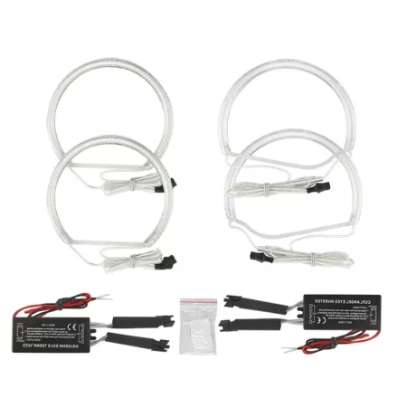 Inele CCFL Angel Eyes albe pentru BMW E83 X3 2003-2010