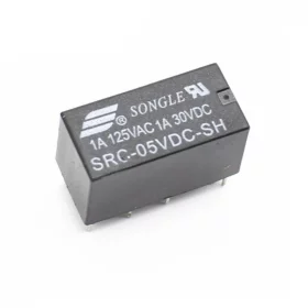 Zapouzdřené slaboproudé relé SRC-12VDC-SH 12V DC 1A