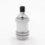 Retro E14 Socket, Silver Finish