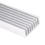 Aluminiums kølehoved 100x25x10mm, AMPUL.eu