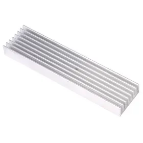 Dissipatore di calore in alluminio 100x25x10 mm, AMPUL.eu