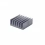 Dissipatore universale in alluminio con dimensioni 14x14x6 mm.