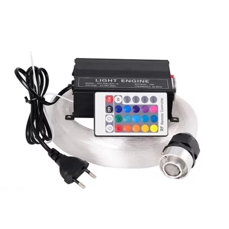 Starry Sky optinen johtosarja 16W RGBW, 2m, 3 kokoa