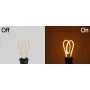 Ampoule rétro design LED Edison Y40 4.5W, filament, douille