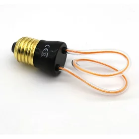 Designová retro žárovka LED Edison Y40 4.5W, filament, patice