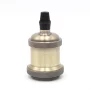 Soclu E27 retro HQL F, finisaj bronz, aluminiu de calitate
