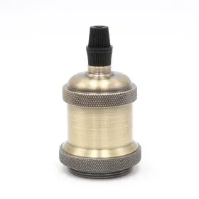 Retro socket E27 HQL F, bronze, AMPUL.eu