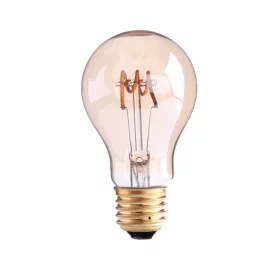 Design retro glödlampa LED Edison A19 3W, sockel E27, AMPUL.eu