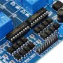 16 Channel Relay Module with Optical Isolation