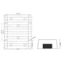 Convertitore di tensione da 12V a 19V, 15A, 285W, IP68, AMPUL.eu