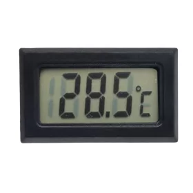 Digital termometer -50°C - 110°C, svart, AMPUL.eu