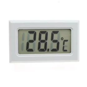 Digitális hőmérő -50°C - 110°C, fehér színű, AMPUL.eu