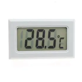 Bílý digitální teploměr -50°C až 110°C