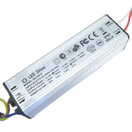 Zasilacz do 6-12 diod LED 5W, 18-34V, 1500mA, IP67, AMPUL.eu