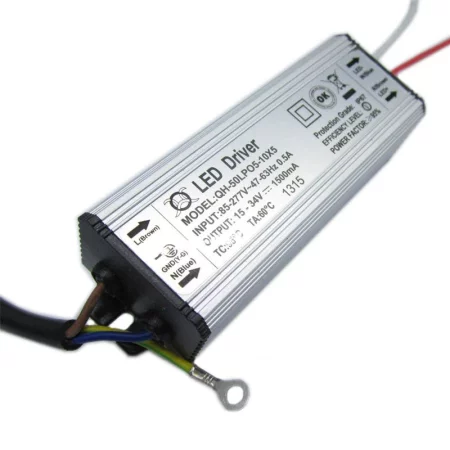 Alimentation IP67 pour LEDs 5W, sortie 15-34V, 1500mA