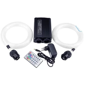 Starry Sky - Set of optical wires with LED source 32W RGBW, 800