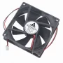 Ventilador 92x92x25mm 48V DC con conector XH2.54 y doble bola