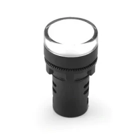 Indicador LED 24V, AD16-22D/S, para agujero de 22mm de