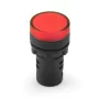 48V-os LED kijelző, AD16-22D/S, 22 mm-es furatátmérőhöz, piros